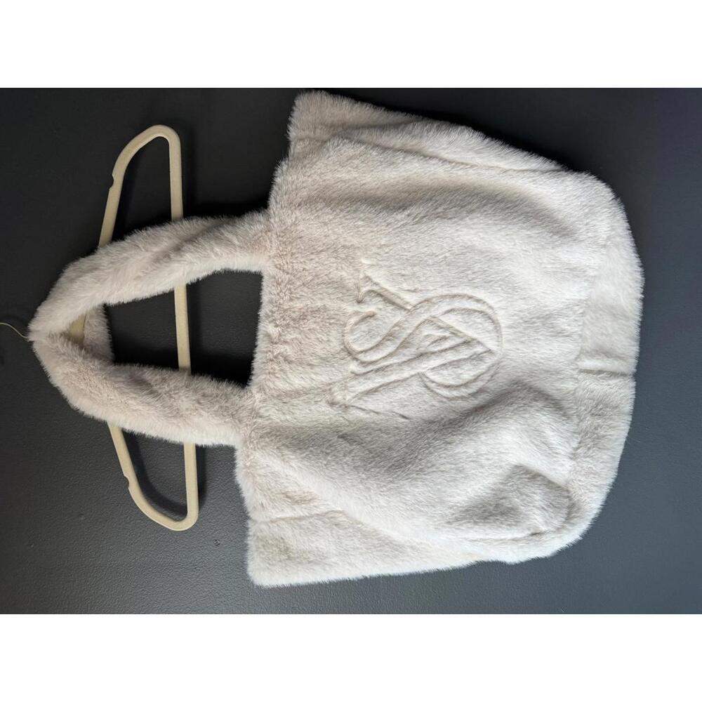 Victoria's Secret Super Soft Plush Faux Fur Tote Bag